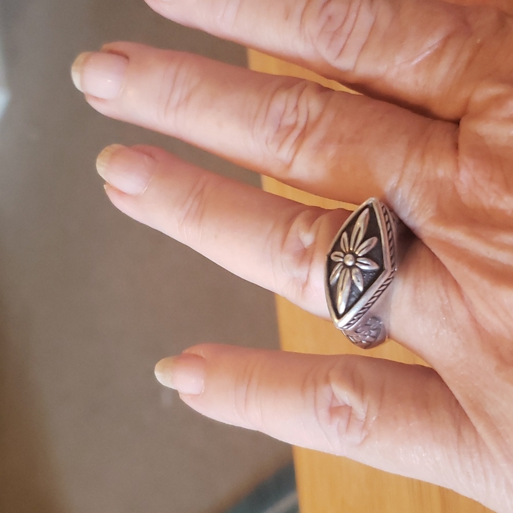 Brighton Ornate Silver Ring